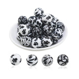 10pcs Silicone Teething Beads DIY Chewable For Baby