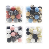 10pcs Silicone Teething Beads DIY Chewable For Baby