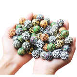 10pcs Silicone Teething Beads DIY Chewable For Baby