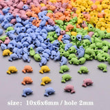 10x6mm Dolphin Shape Beads For DIY Jewelry Making