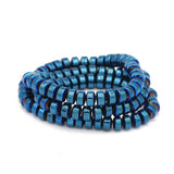 Hematite Stone Spacer Beads for Jewelry Making 3/4/6/8MM