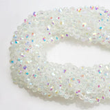 Faceted Crystal Glass Rondelle Spacer Beads for DIY Jewelry Making