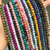 Tiger Eye Moonstone Jade Beads for Jewelry Making 15''