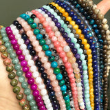 Tiger Eye Moonstone Jade Beads for Jewelry Making 15''