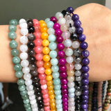 Tiger Eye Moonstone Jade Beads for Jewelry Making 15''