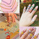 2000pcs/Lot 2mm Czech Glass Seed Beads DIY Jewelry Making Accessories