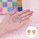 2000pcs/Lot 2mm Czech Glass Seed Beads DIY Jewelry Making Accessories