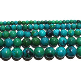 Chrysocolla Round Spacer Beads for Jewelry Making DIY Bracelets Necklace 3-12mm