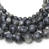 Matte Labradorite Round Beads 15'' Strand 4/6/8/10mm