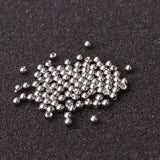 10Pcs Stainless Steel 0.8x3mm Earrings Round Ball 1.2x4mm Spot Stud Accessory