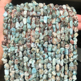 Natural Pink Opal Moonstone Colorful Fluorite Stone Beads 15