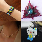 1000pcs 2mm Metallic Charm Czech Glass Beads Seed Beads Jewelry Making