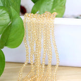 Faceted Glass Loose Beads 2-12MM for DIY Bracelets