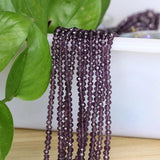Faceted Glass Loose Beads 2-12MM for DIY Bracelets