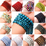 Apatite Jaspers Agates Tiger Eye Tourmaline Loose Spacer Beads 4-10mm