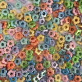 Acrylic Five-Petal Flower Beads Retro Gradient DIY Bracelet 15mm
