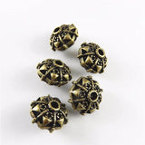 10PCS Antique Bronze Spacer Beads for Bracelet Jewelry Making