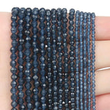 3mm Natural Stone Sapphires Beads for Jewelry Making