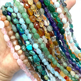 Irregular Natural Stone Crystal Beads for Jewelry Making