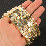 Hematite Beads 9K Plated Spacer Stone Beads for Jewelry Making