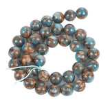 Lake Cloisonne Natural Stone Beads for Jewelry Making