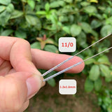 1680Pcs 1.3x1.6mm 11/0 Glass Beads 25 Colors Seedbeads DIY Jewelry Making