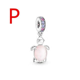 Sea Life Charm Bead Bracelet DIY Jewelry PAN Series