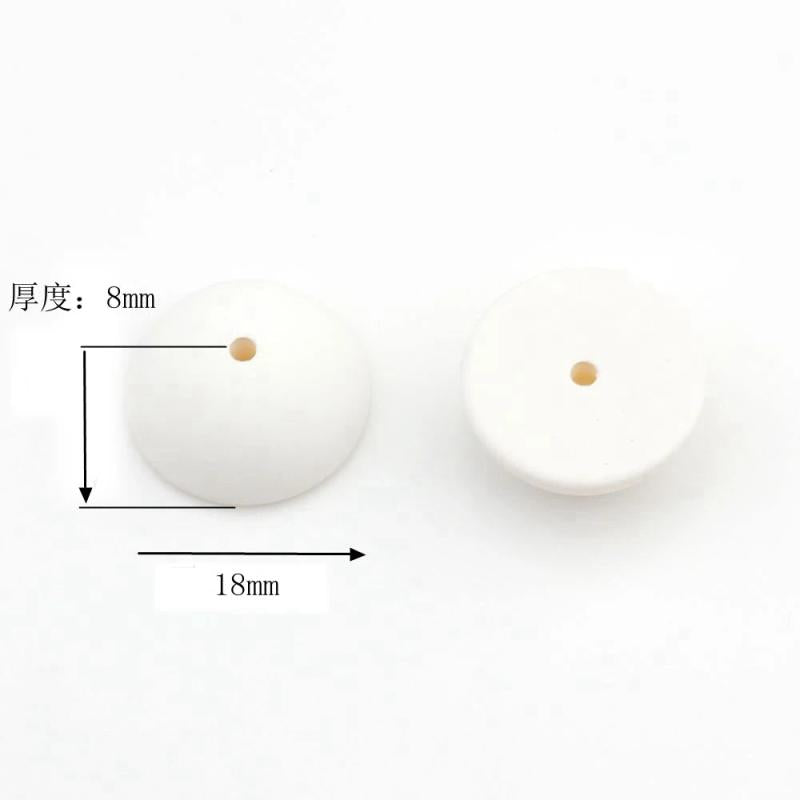 Acrylic Resin CCB Metal Beads for DIY Jewelry Making