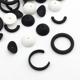 Acrylic Resin CCB Metal Beads for DIY Jewelry Making