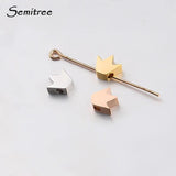 5Pcs 8mm Stainless Steel Crown Beads DIY Jewelry Making