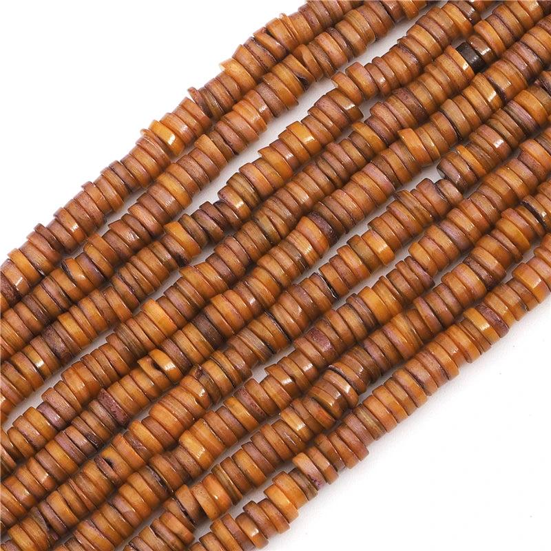 180-200Pcs 6mm 8mm Natural Shell Heishi Beads Jewelry Making DIY
