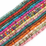180-200Pcs 6mm 8mm Natural Shell Heishi Beads Jewelry Making DIY