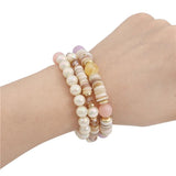 180-200Pcs 6mm 8mm Natural Shell Heishi Beads Jewelry Making DIY