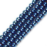 6mm 100pcs Hematite Natural Stone Spacers Beads for Bracelets DIY