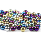 6mm 100pcs Hematite Natural Stone Spacers Beads for Bracelets DIY