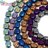 Natural Hematite Beads Buddha Head DIY Jewelry Making
