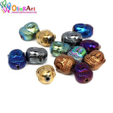 Natural Hematite Beads Buddha Head DIY Jewelry Making