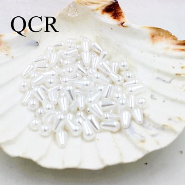 300Pcs/Lot Multi-Color ABS Double Hole Tear Drop Beads for Jewelry Making