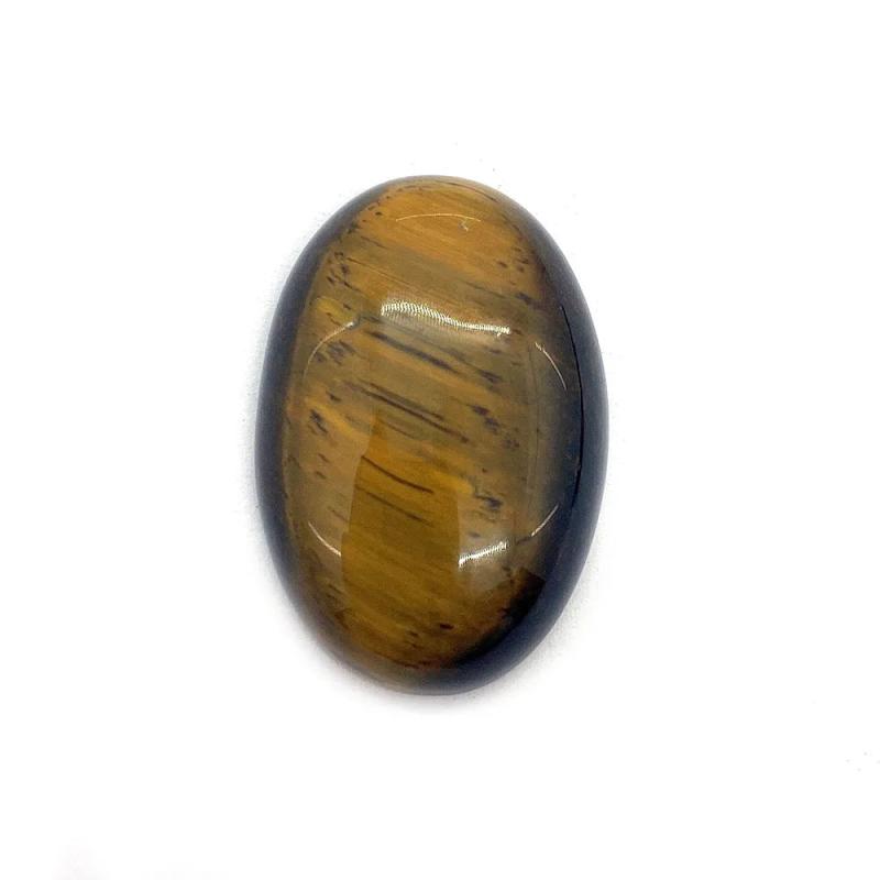 2pcs 20x30mm Tiger Eye Agate Cabochons Oval DIY Rings 6 Colors
