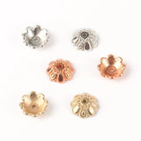 300pcs Flower Beads Cap End Crimp Beads for Jewelry Making DIY Bracelet