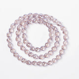 35pcs 8mm Strawberry Beads Chunky Drop Faceted Crystal Beads for Jewelry Making