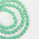 35pcs 8mm Strawberry Beads Chunky Drop Faceted Crystal Beads for Jewelry Making