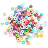 330Pcs Polymer Clay Beads 6mm Heishi Spacer Loose Beads