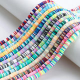 330Pcs Polymer Clay Beads 6mm Heishi Spacer Loose Beads