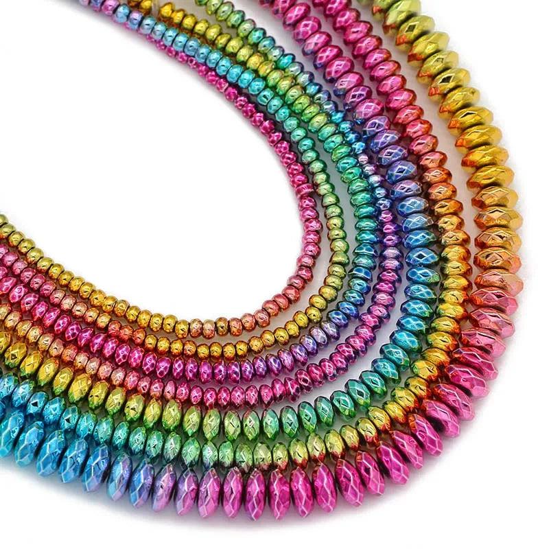 4/6/8MM Hematite Spacer Beads for Jewelry Making
