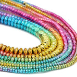 4/6/8MM Hematite Spacer Beads for Jewelry Making