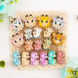 Goat Giraffe Seahorse Silicone Beads Jewelry Making DIY Pacifier Chain Accessory