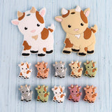 Goat Giraffe Seahorse Silicone Beads Jewelry Making DIY Pacifier Chain Accessory
