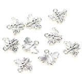 24-96pcs 12mm Little Bee Charms Pendant, Plated Grandma/KC DIY Jewelry Making
