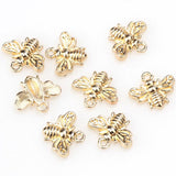 24-96pcs 12mm Little Bee Charms Pendant, Plated Grandma/KC DIY Jewelry Making